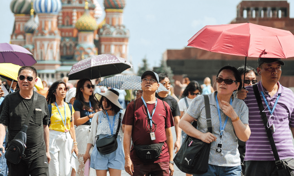 Гости из Китая на экскурсиях